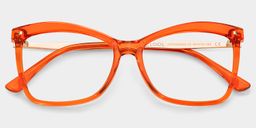 Isaebella Butterfly Orange Glasses1
