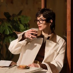 Rowan Tortoise Rectangle Glasses7