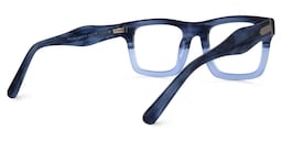 Riley Rectangle Blue Glasses3