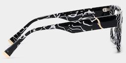 Caius Square Two tone Glasses6