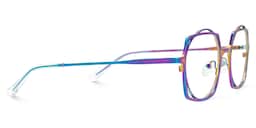 Modebe Square Iridescent Glasses2