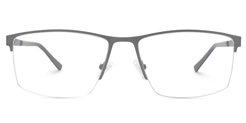 Graniela Gray Rectangle Glasses