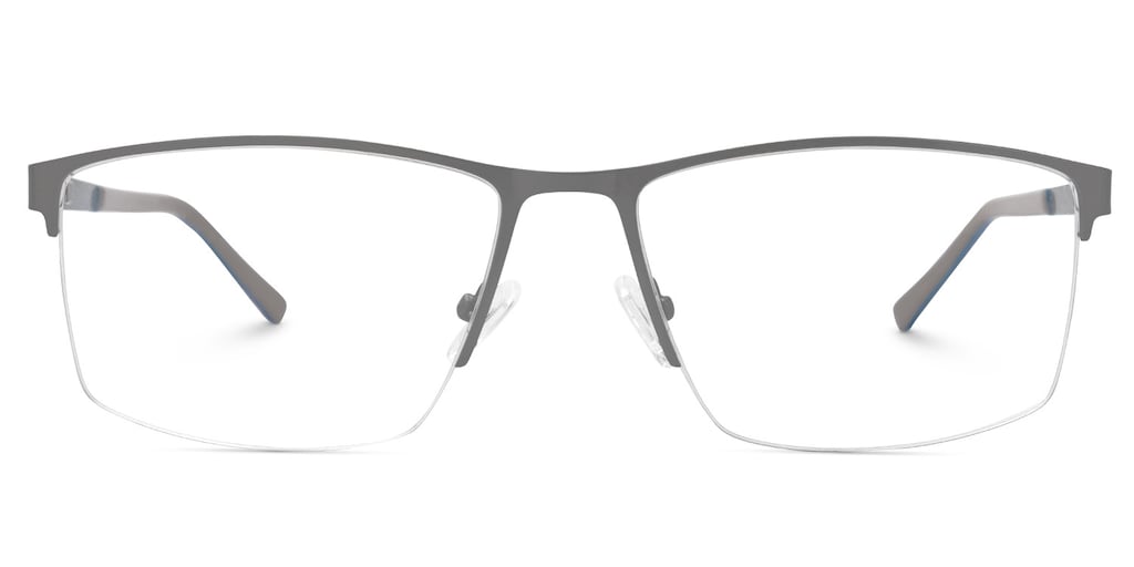 Graniela Rectangle Gray Glasses