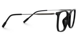 Varlox Rectangle Black Glasses2
