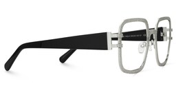 Rudolph Square Silver Glasses3