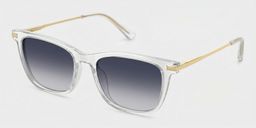Selena Rectangle Clear Glasses2