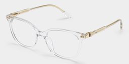 Daisy Round Clear Glasses3