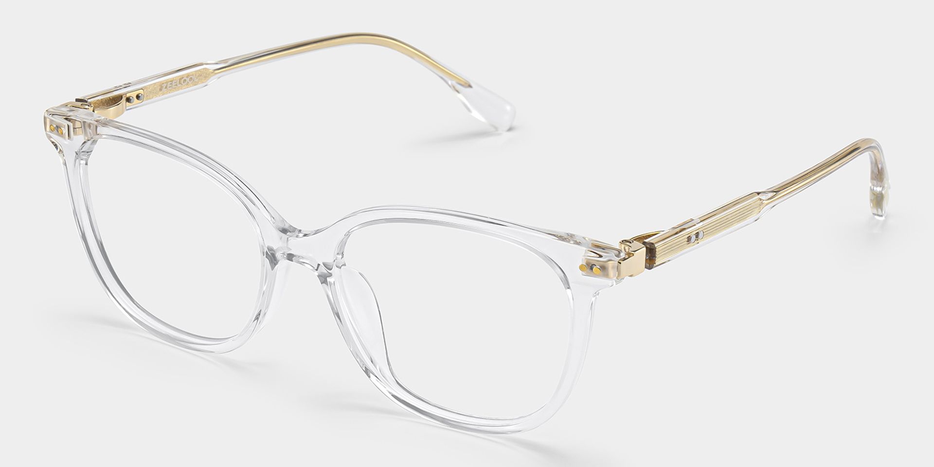 Daisy Clear Round Eyeglass Frames for Women | ZEELOOL3