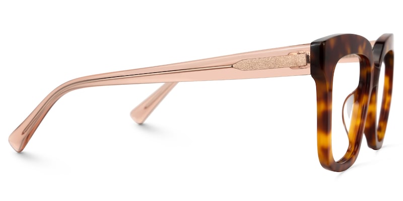 Nina Square Tortoise Glasses2