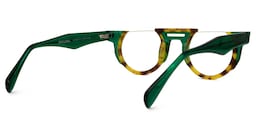 Mastin Round Tortoise Glasses4