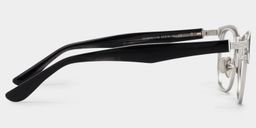 Penelope Browline Silver Glasses4