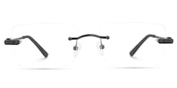 Peavy Rectangle Gray Glasses1