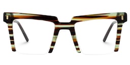 Ramzan Square Multicolor Glasses0