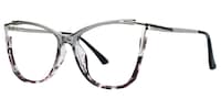 Losier Cateye Gray Glasses1