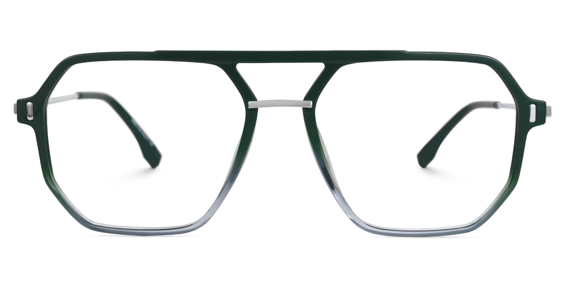 Aviator Lizbeth Green Glasses on sale -Zeelool Glasses0
