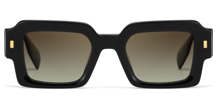 Bobbee Square Black Sunglasses