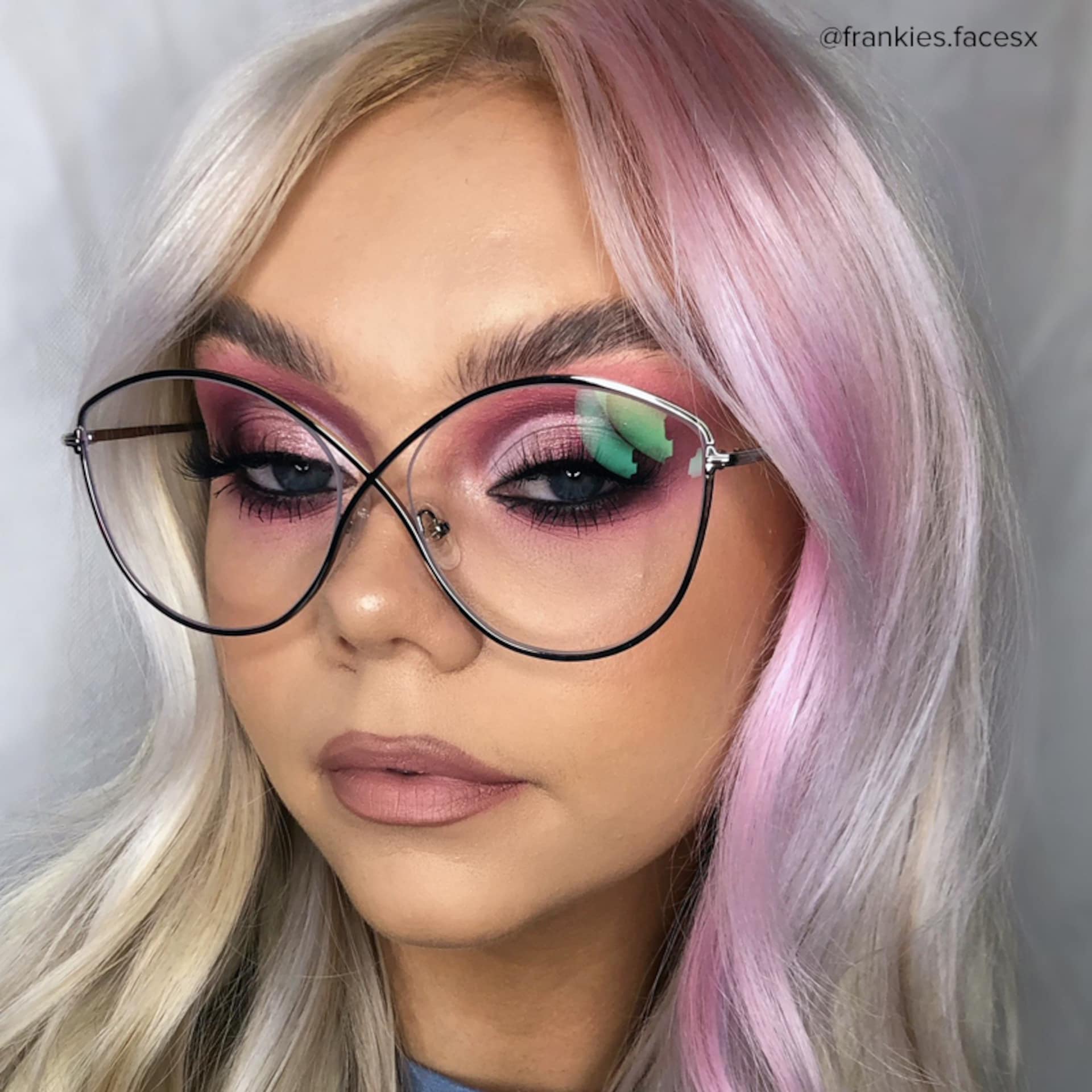 Garcia Geometric Silver Glasses | Zeelool Glasses5