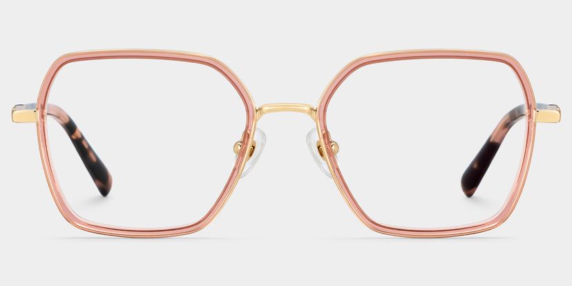 Sophie Pink Geometric Glasses