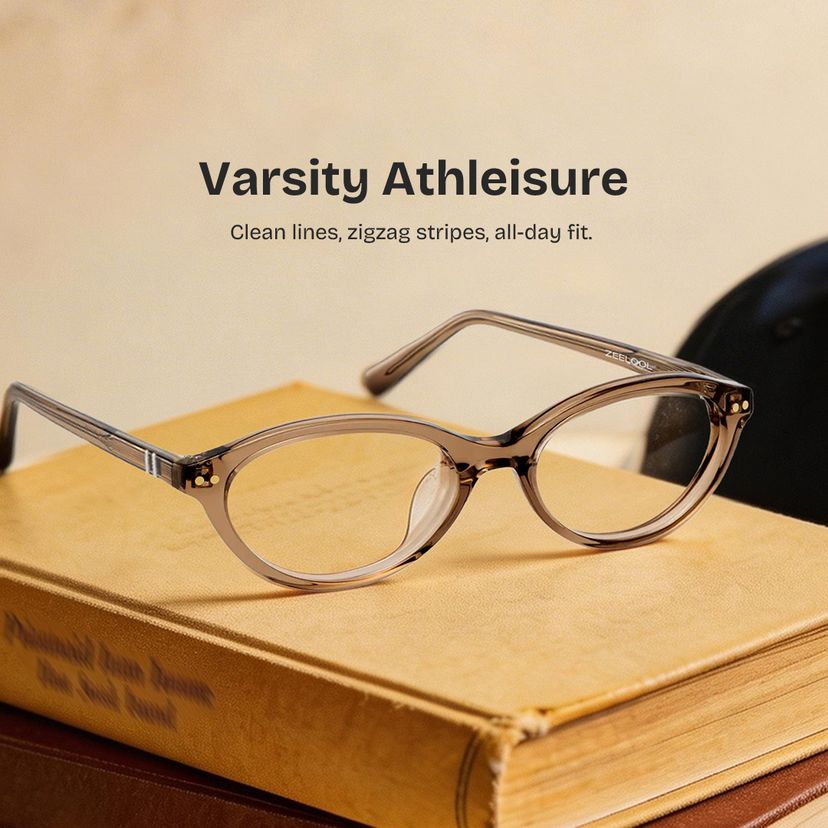 Ashby Brown Oval Glasses