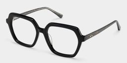 Devon Geometric Black Glasses3
