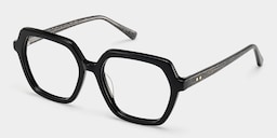 Devon Geometric Black Glasses3