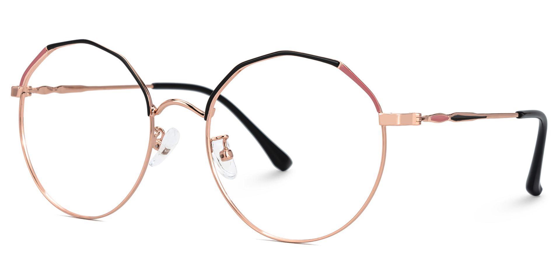 Cummins Two-Tone Thin Frame Eyeglasses | Zeelool Optical1