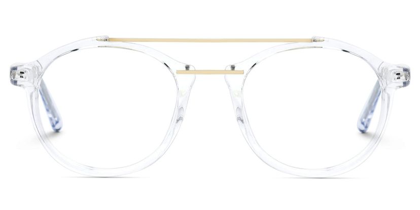 Lee Clear Round Glasses