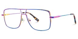 Bowdry Aviator Iridescent Glasses3