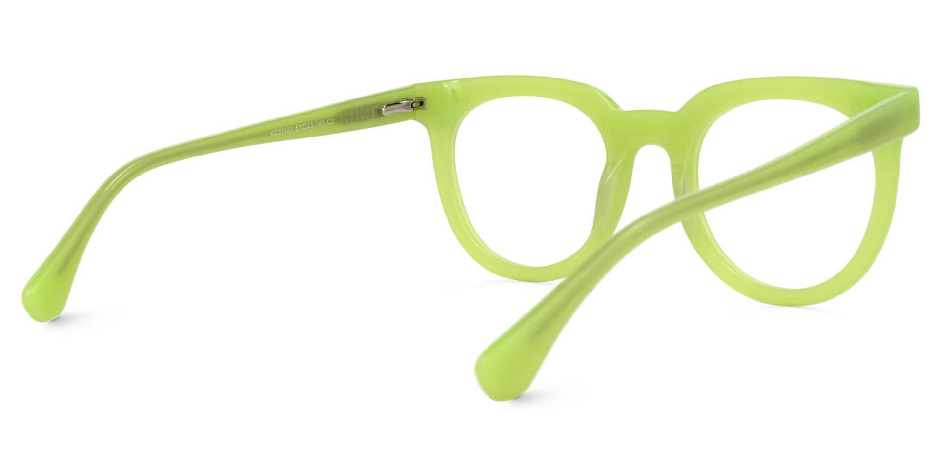 Round Shabien Green Glasses deals -Zeelool Glasses3