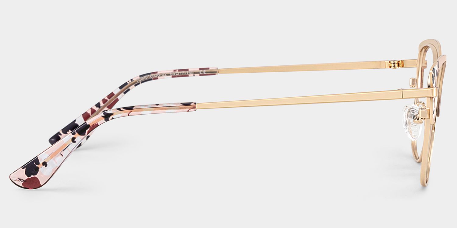 Mariana Pink Frame Glasses with Rectangle Frame Online | ZEELOOL4