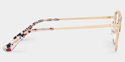 Mariana Rectangle Pink Glasses4