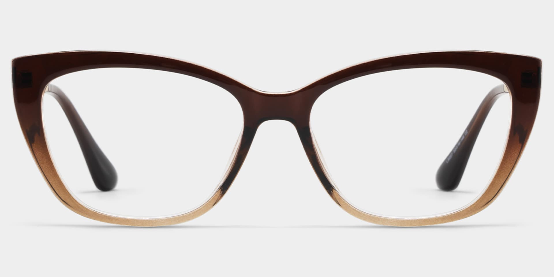 Harlow Brown Frame Glasses with Rectangle Frame Online | ZEELOOL1
