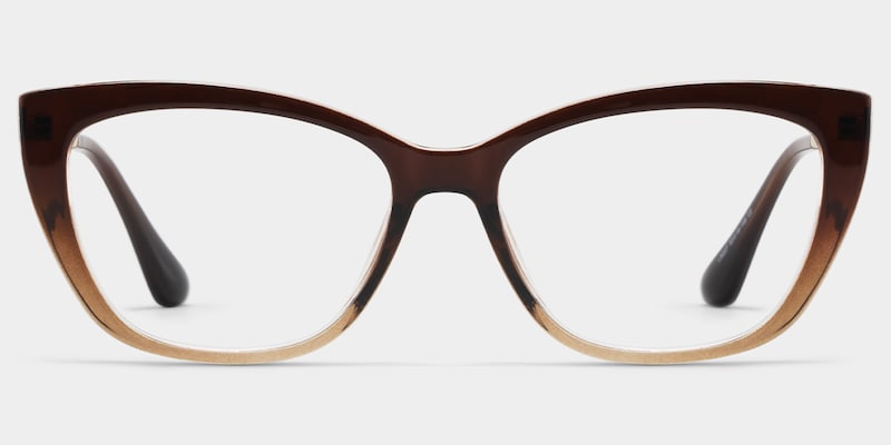 Harlow Rectangle Brown Glasses good-img