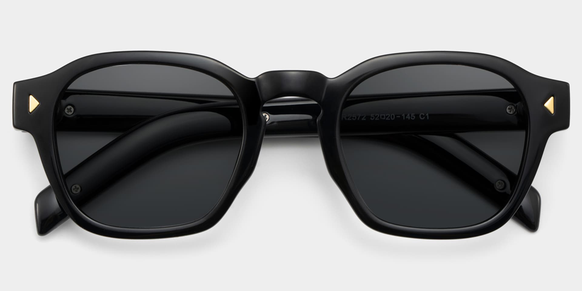 Leilani Black Frame Polarized Sunglasses with rectangle Style Online | ZEELOOL1