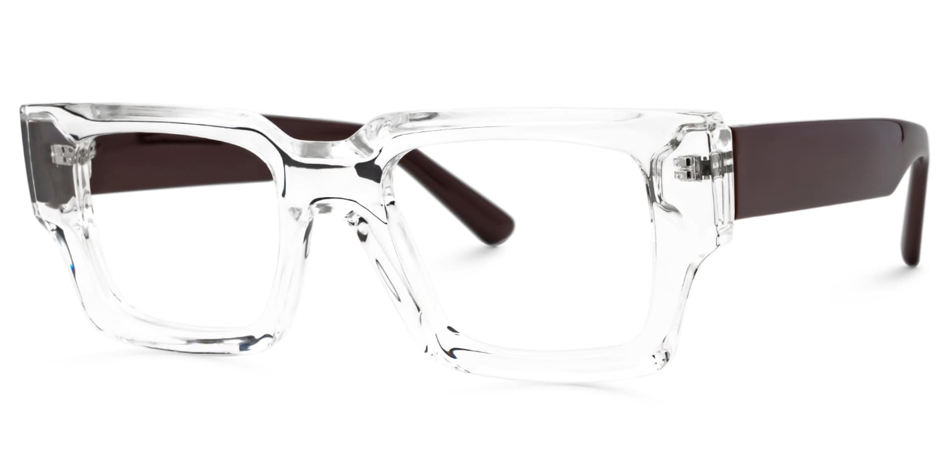 Crystal TR90 Rectangle Eyeglasses- Garza1