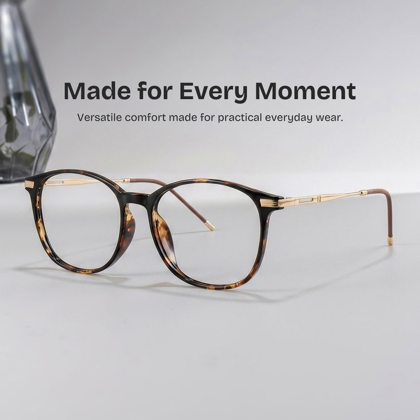 Greene Tortoise Square Glasses