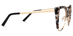 Brewer Cateye Orange-Floral Glasses2