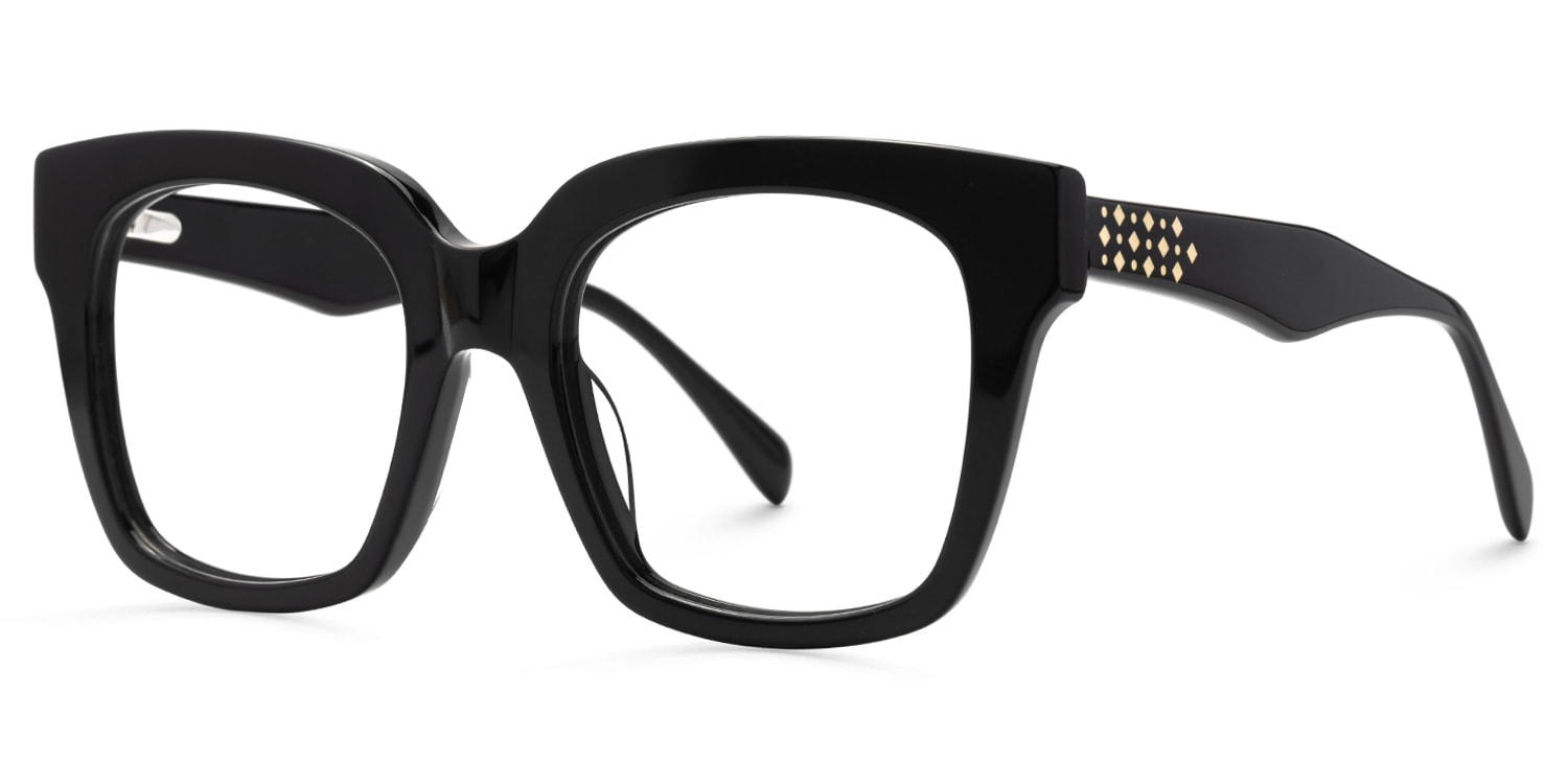 Willard Square Black Glasses1