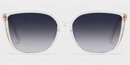 Rodz Clear Square Sunglasses0
