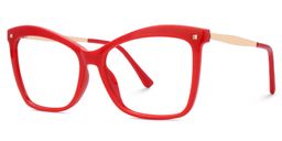 Isaebella Butterfly Red Glasses1