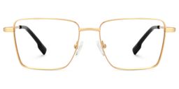 Shareef Square Gold Glasses1