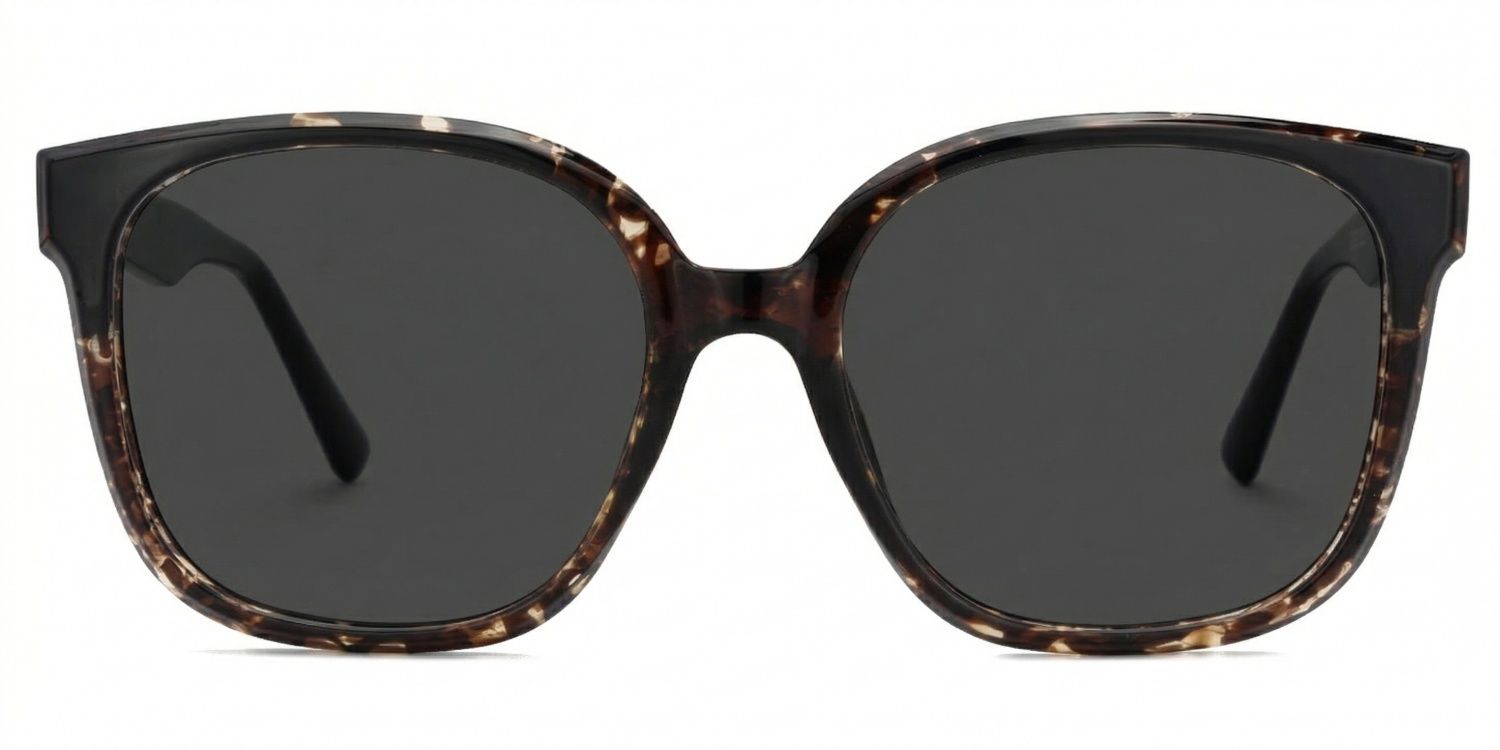 Siner Havana Square Polarized Sunglasses for Driving | ZEELOOL