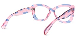Xanthus Butterfly Blue-Pink Glasses3