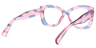 Xanthus Butterfly Blue-Pink Glasses3