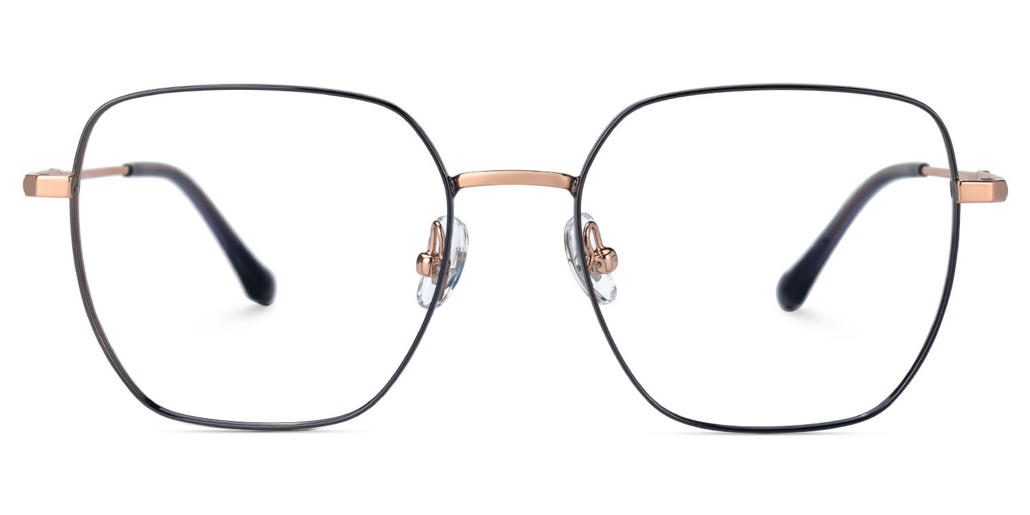 Conidi Square Black Glasses0