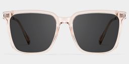 Zeyna Square Beige Glasses0