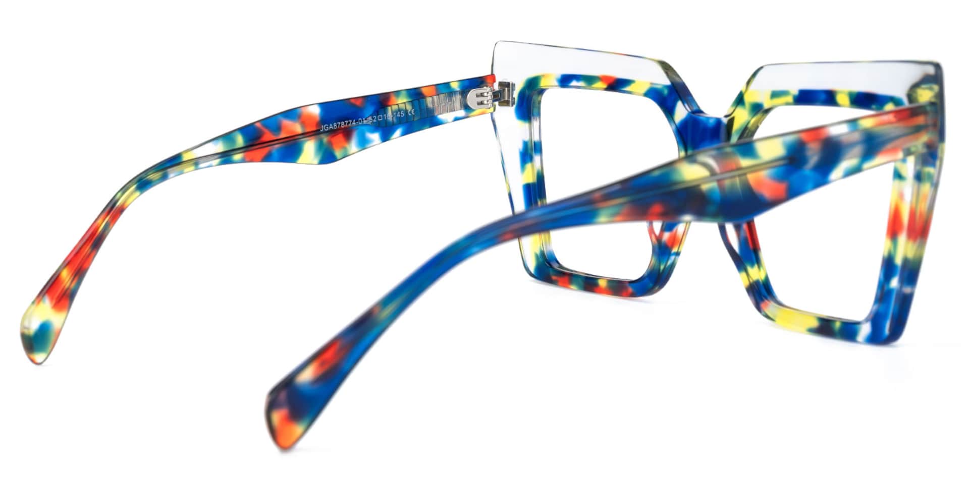 Acetate Kaliyana Eyeglasses, Kaliyana Square Glasses -Zeelool Glasses3