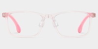 Sunny Rectangle Pink Glasses0