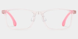 Sunny Rectangle Pink Glasses1