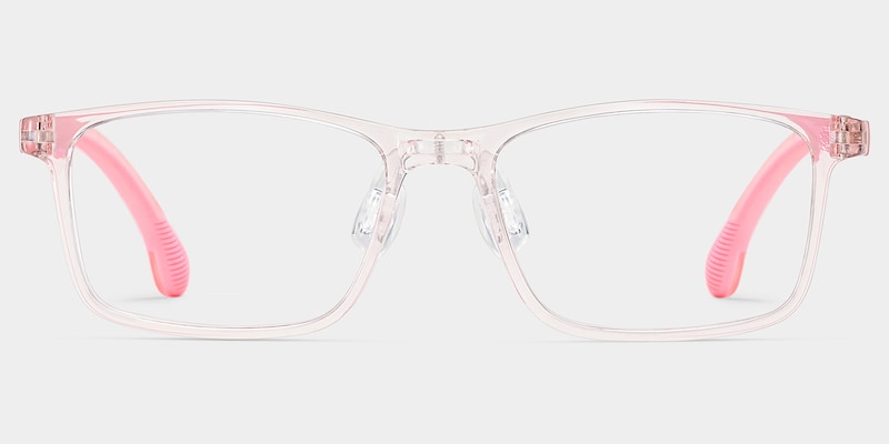 Sunny Rectangle Pink Frame Eyeglasses for Tween0